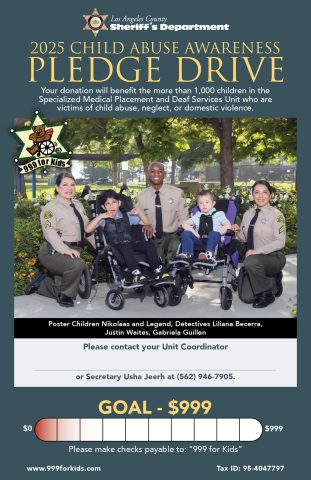 999 for Kids Poster Child 2025